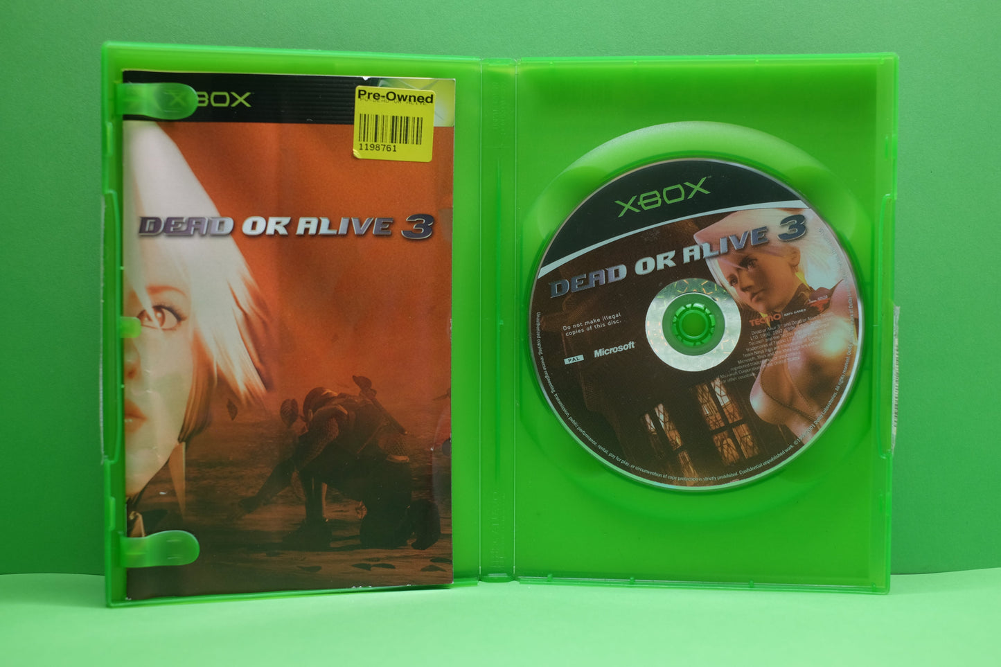 Dead Or Alive 3 - Xbox Original - Pre-Owned