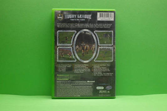 NRL Rugby League - Xbox Original - Pre-Owned