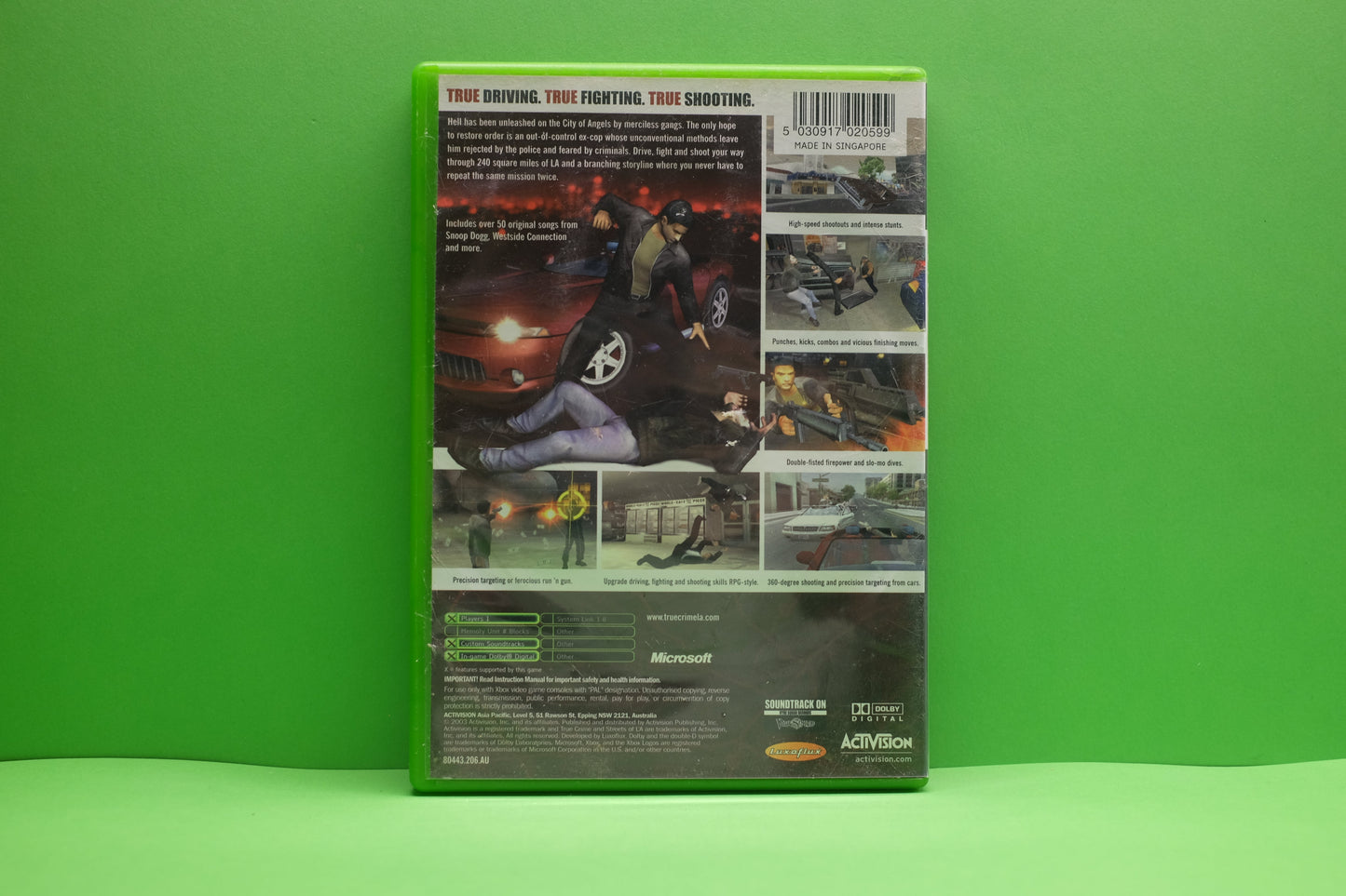 True Crime Streets Of LA - Xbox Original - Pre-Owned