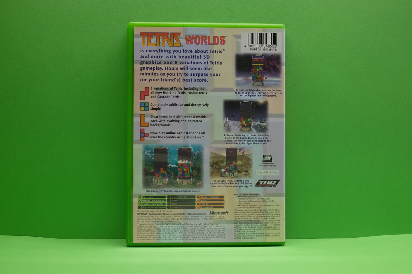 Tetris Worlds - Xbox Original - Pre-Owned