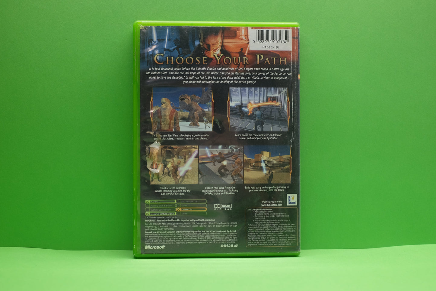 Star Wars Knights Of The Old Republic - Xbox Original - Pre-Owned