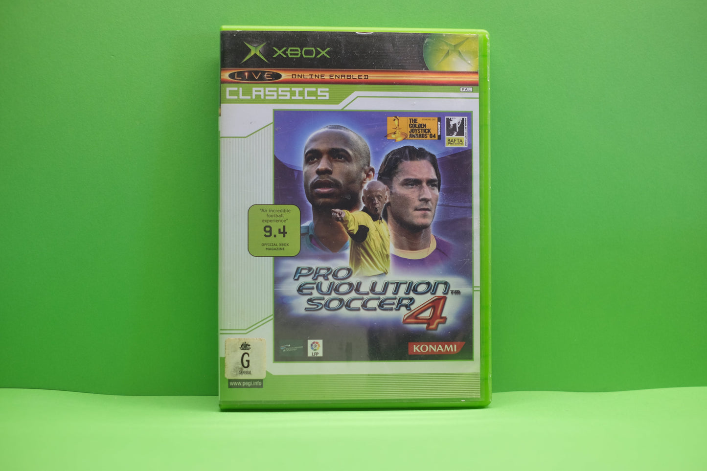 Pro Evolution Soccer 4 (Classics) *No Manual* - Xbox Original - Pre-Owned