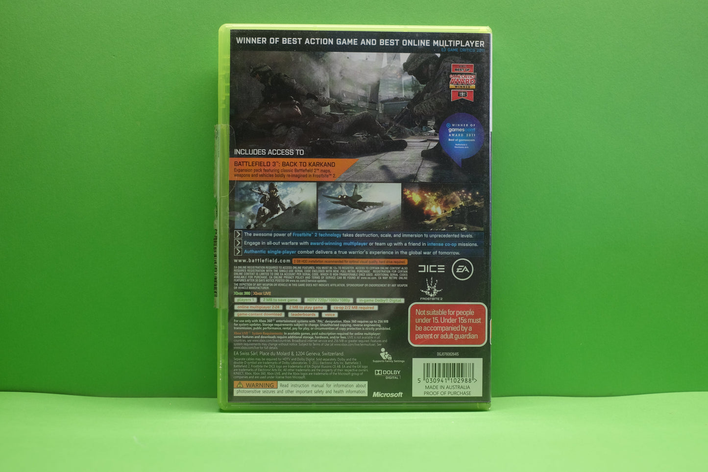 Battlefield 3 (Limited Edition) - Xbox 360 - Pre-Owned