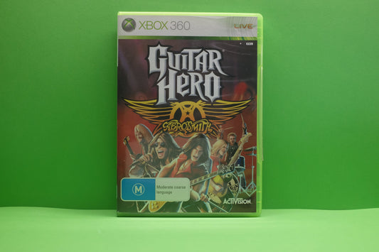 Guitar Hero Aerosmith & Tour Book - Xbox 360 - Pre-Owned