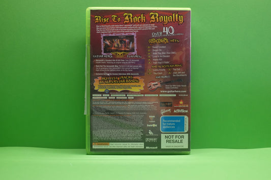 Guitar Hero Aerosmith & Tour Book - Xbox 360 - Pre-Owned