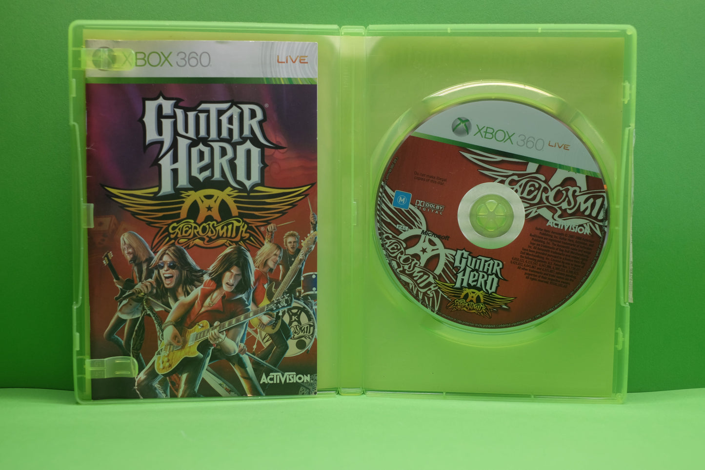 Guitar Hero Aerosmith & Tour Book - Xbox 360 - Pre-Owned