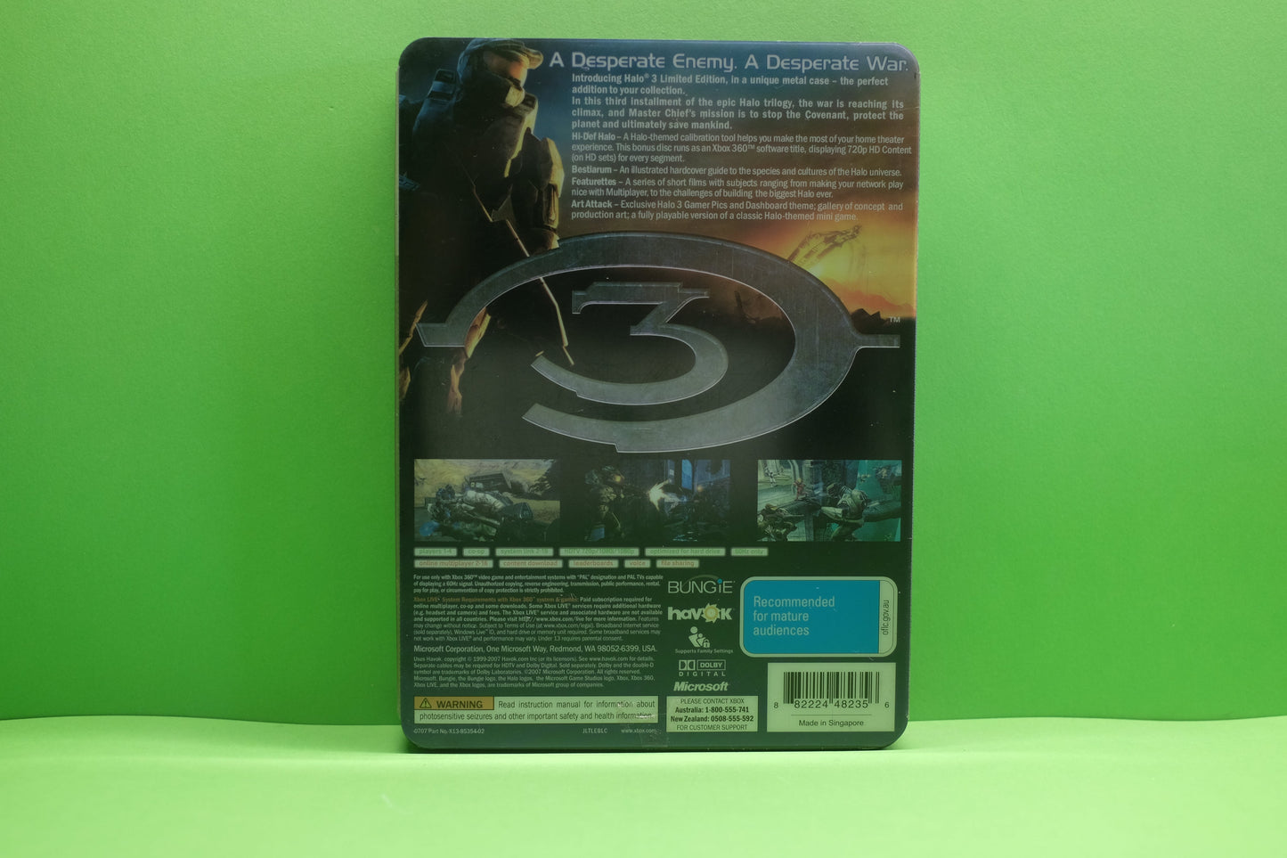 Halo 3 (Limited Edition Steel Book) - Xbox 360 - Pre-Owned