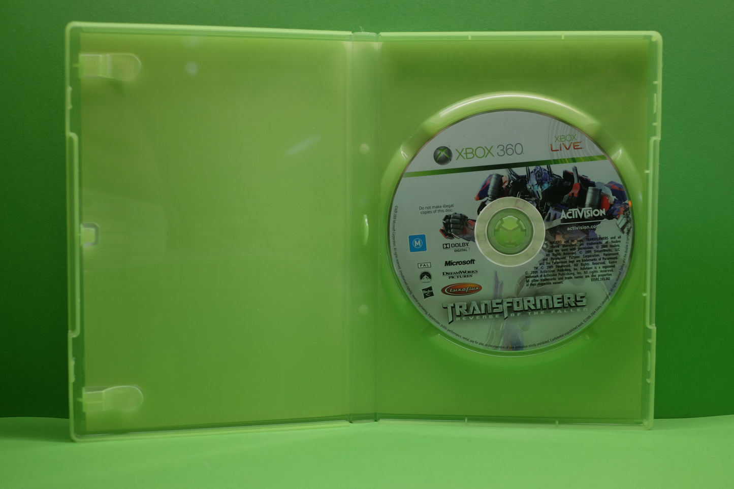 Transformers Revenge Of The Fallen *No Manual* - Xbox 360 - Pre-Owned