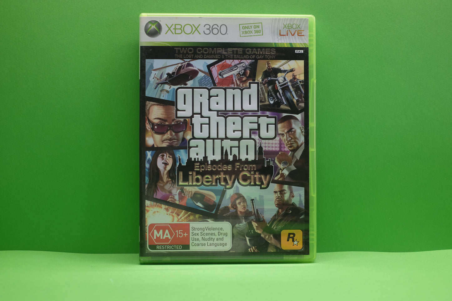Grand Theft Auto Episodes From Liberty City *Complete* - Xbox 360 - Pre-Owned