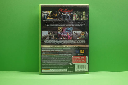 Grand Theft Auto Episodes From Liberty City *Complete* - Xbox 360 - Pre-Owned