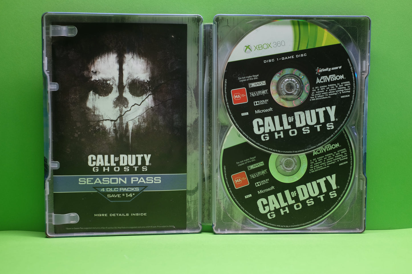 Call Of Duty Ghosts (Steel Book) - Xbox 360 - Pre-Owned