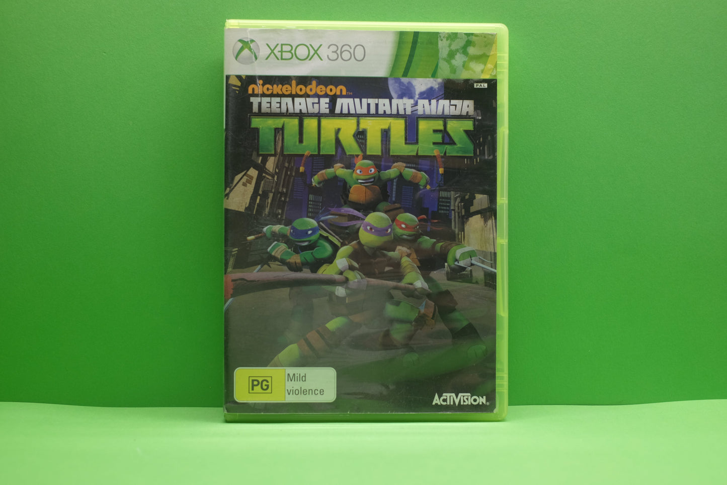 Nickelodeon Teenage Mutant Ninja Turtles *No Manual* - Xbox 360 - Pre-Owned