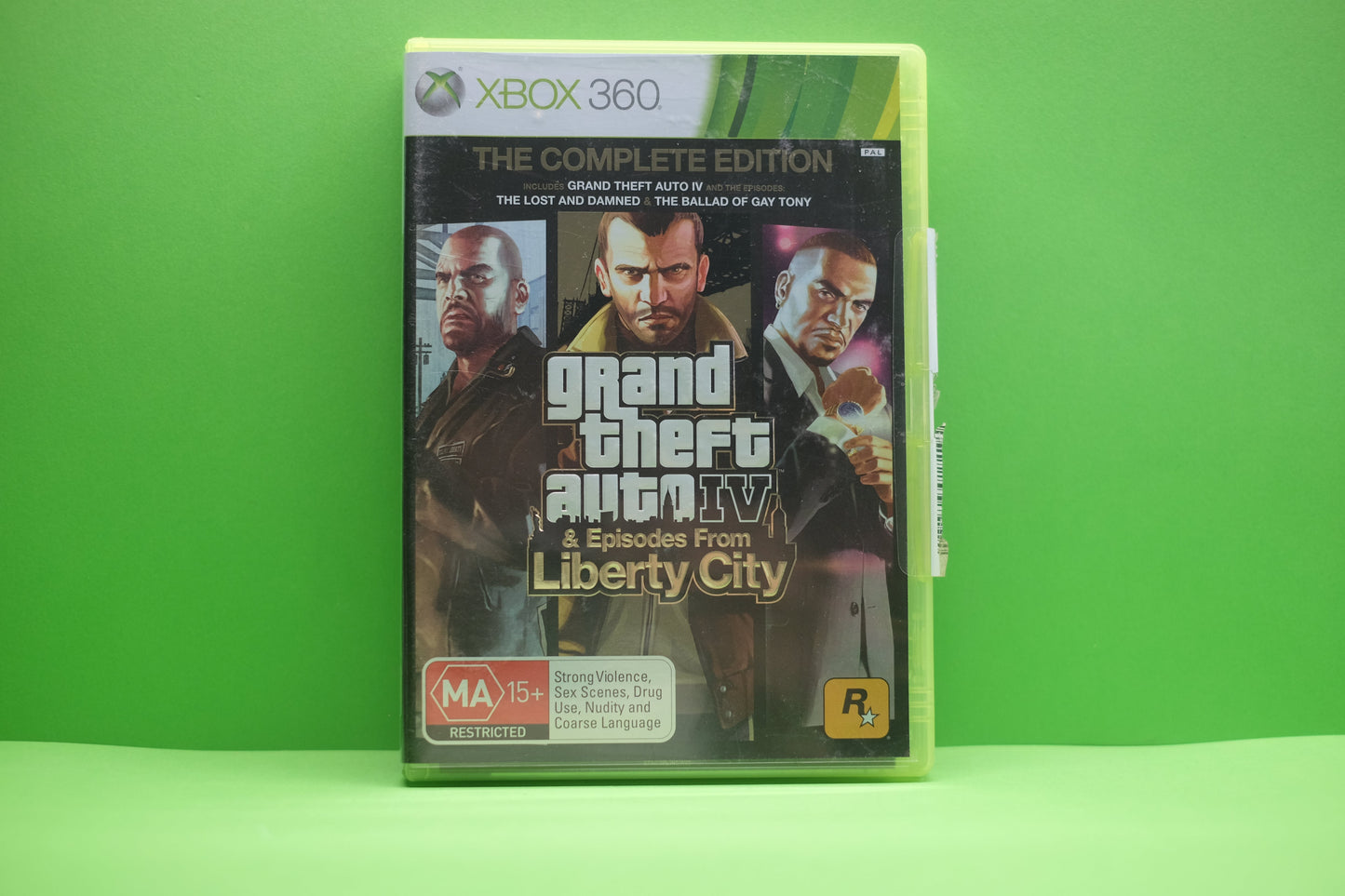 Grand Theft Auto IV (4) & Episodes From Liberty City (The Complete Edition) *Complete* - Xbox 360 - Pre-Owned