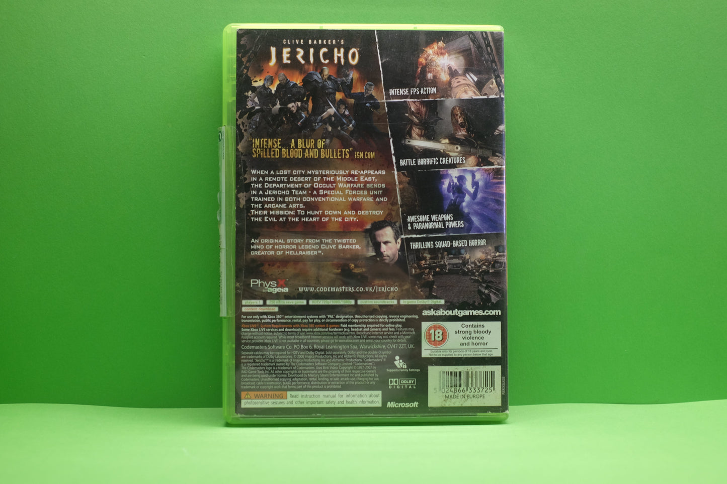 Clive Barker's Jericho - Xbox 360 - Pre-Owned
