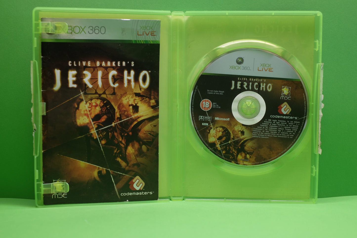 Clive Barker's Jericho - Xbox 360 - Pre-Owned