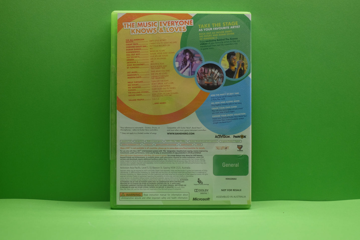 Band Hero - Xbox 360 - Pre-Owned