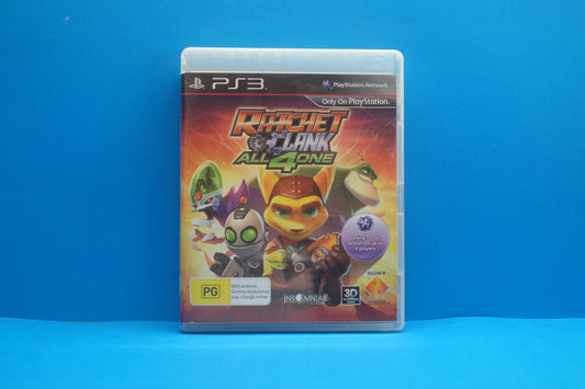 Ratchet & Clank All 4 One *No Manual* - Playstation 3 - Pre-Owned