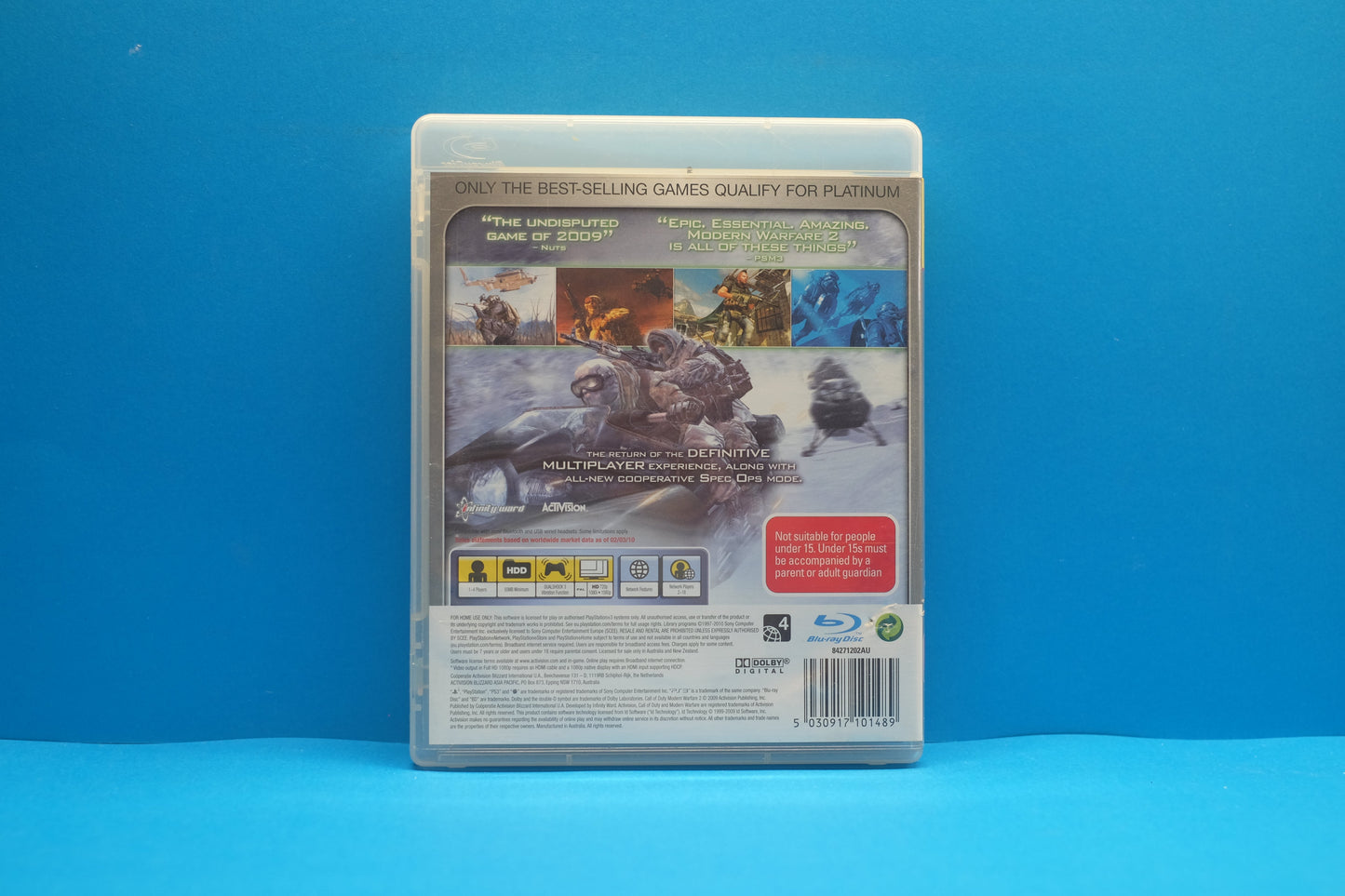 Call Of Duty Modern Warfare 2 (Platinum) - Playstation 3 - Pre-Owned