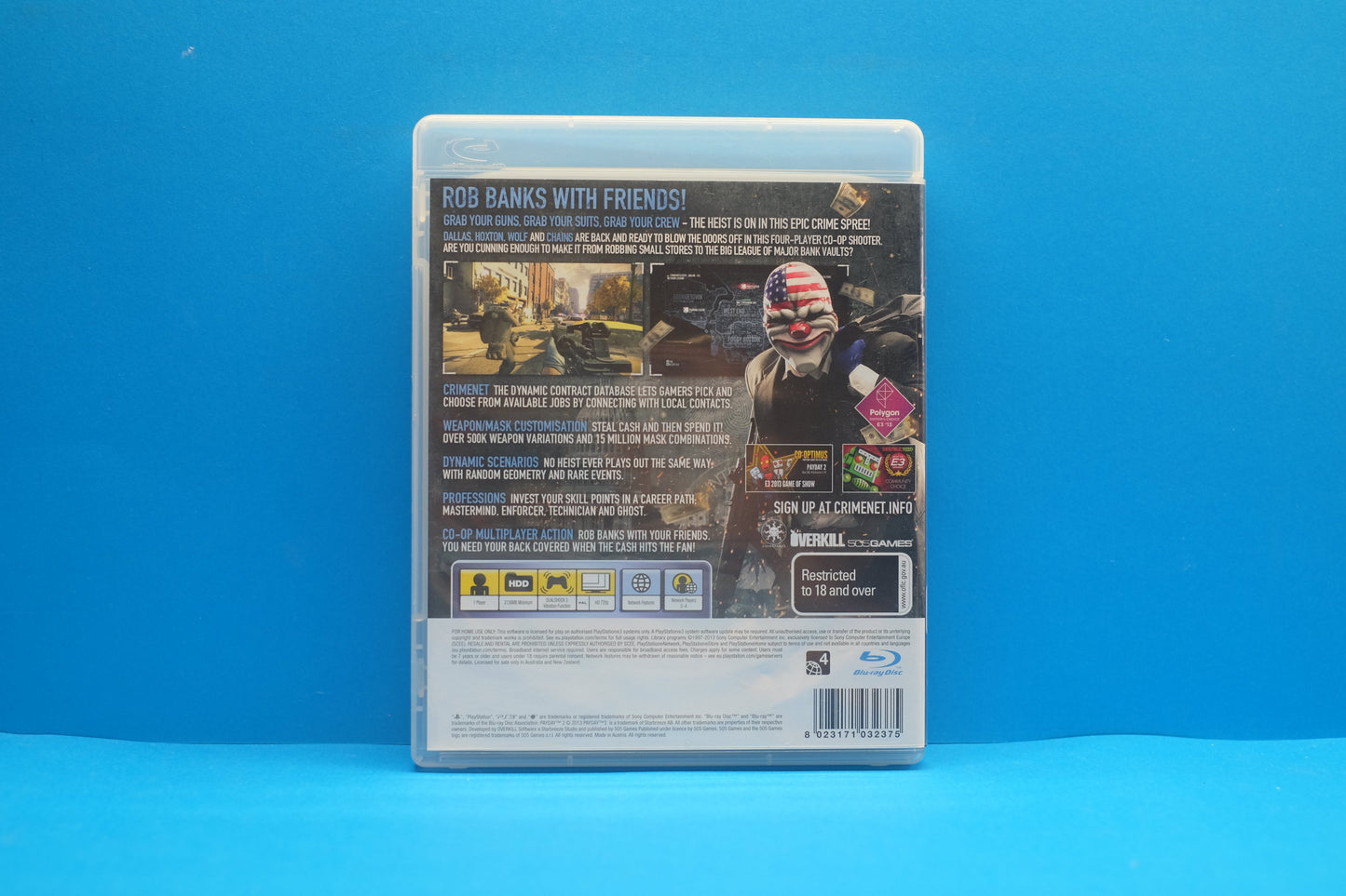 Payday 2 - Playstation 3 - Pre-Owned