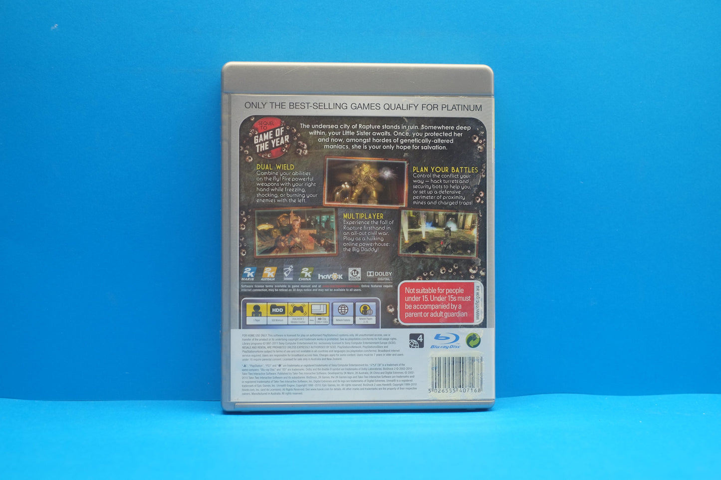 Bioshock 2 (Platinum) - Playstation 3 - Pre-Owned