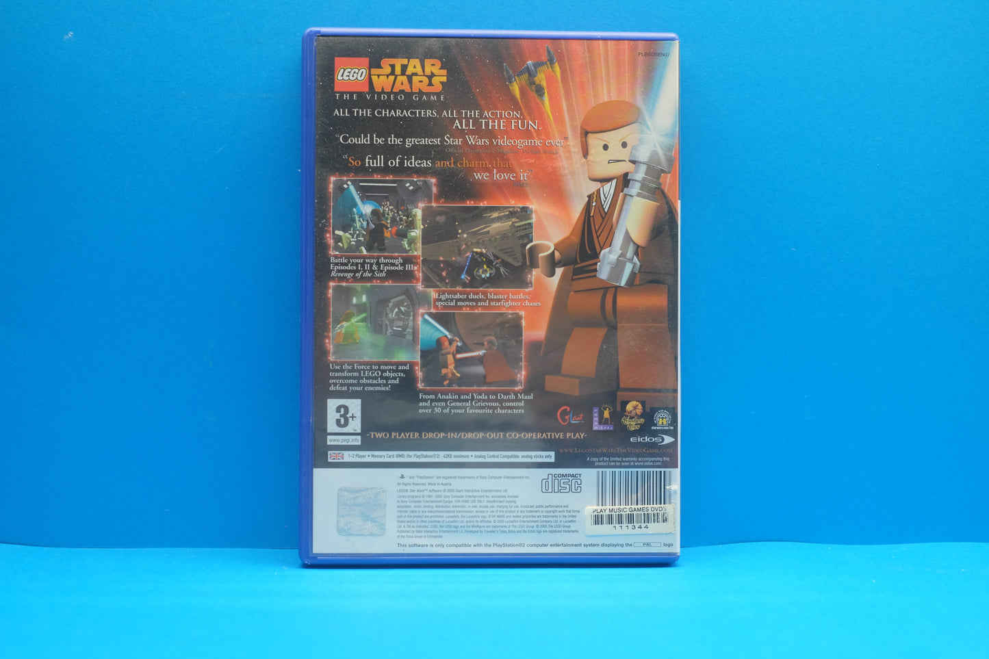 Lego Star Wars The Video Game *No Manual* - Playstation 2 - Pre-Owned