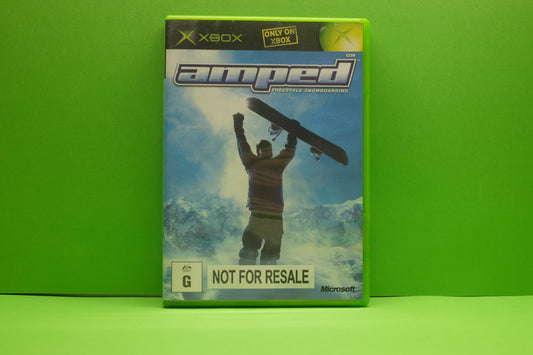 Amped Freestyle Snowboarding - Xbox Original - Pre-Owned