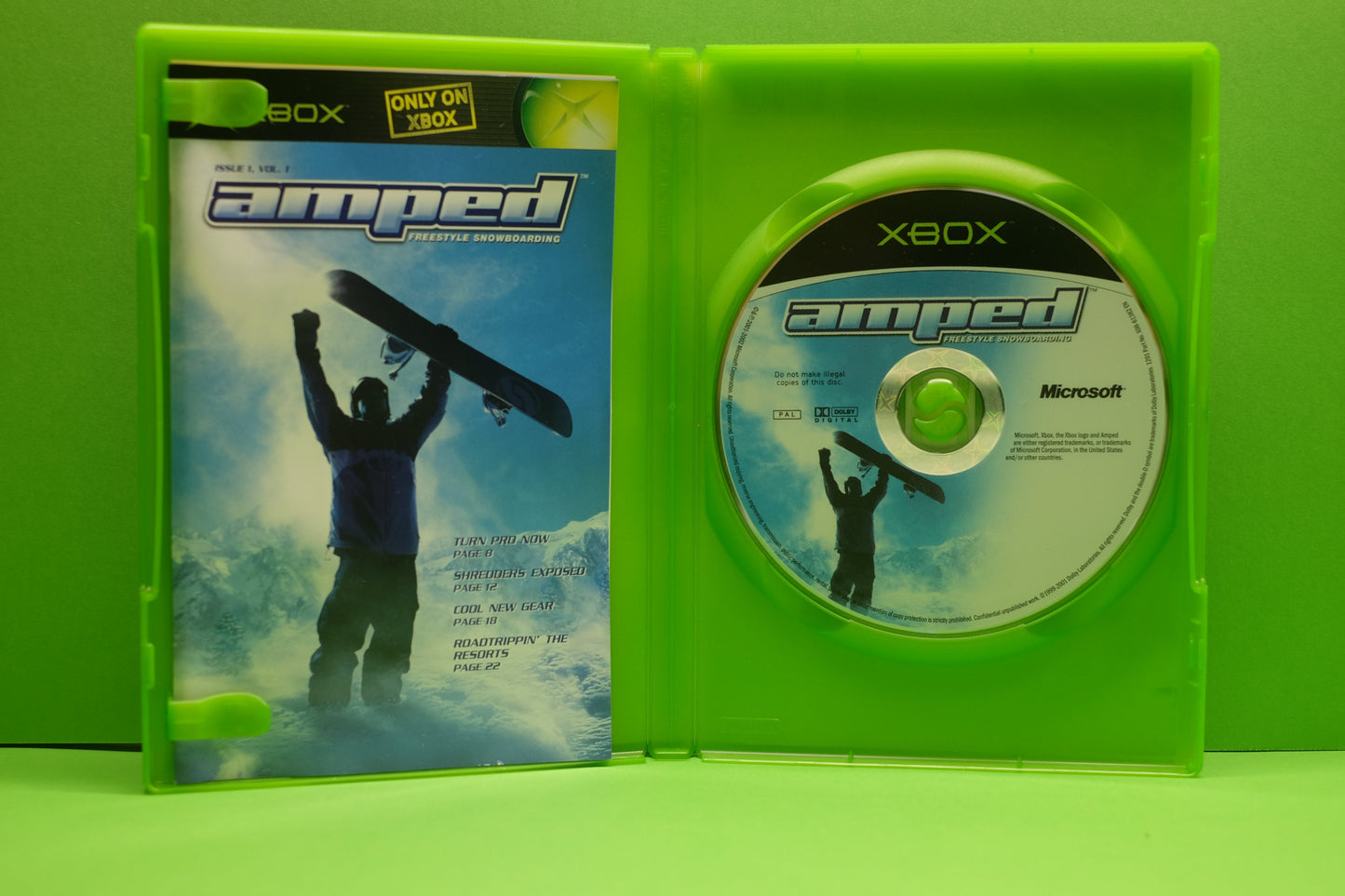 Amped Freestyle Snowboarding - Xbox Original - Pre-Owned