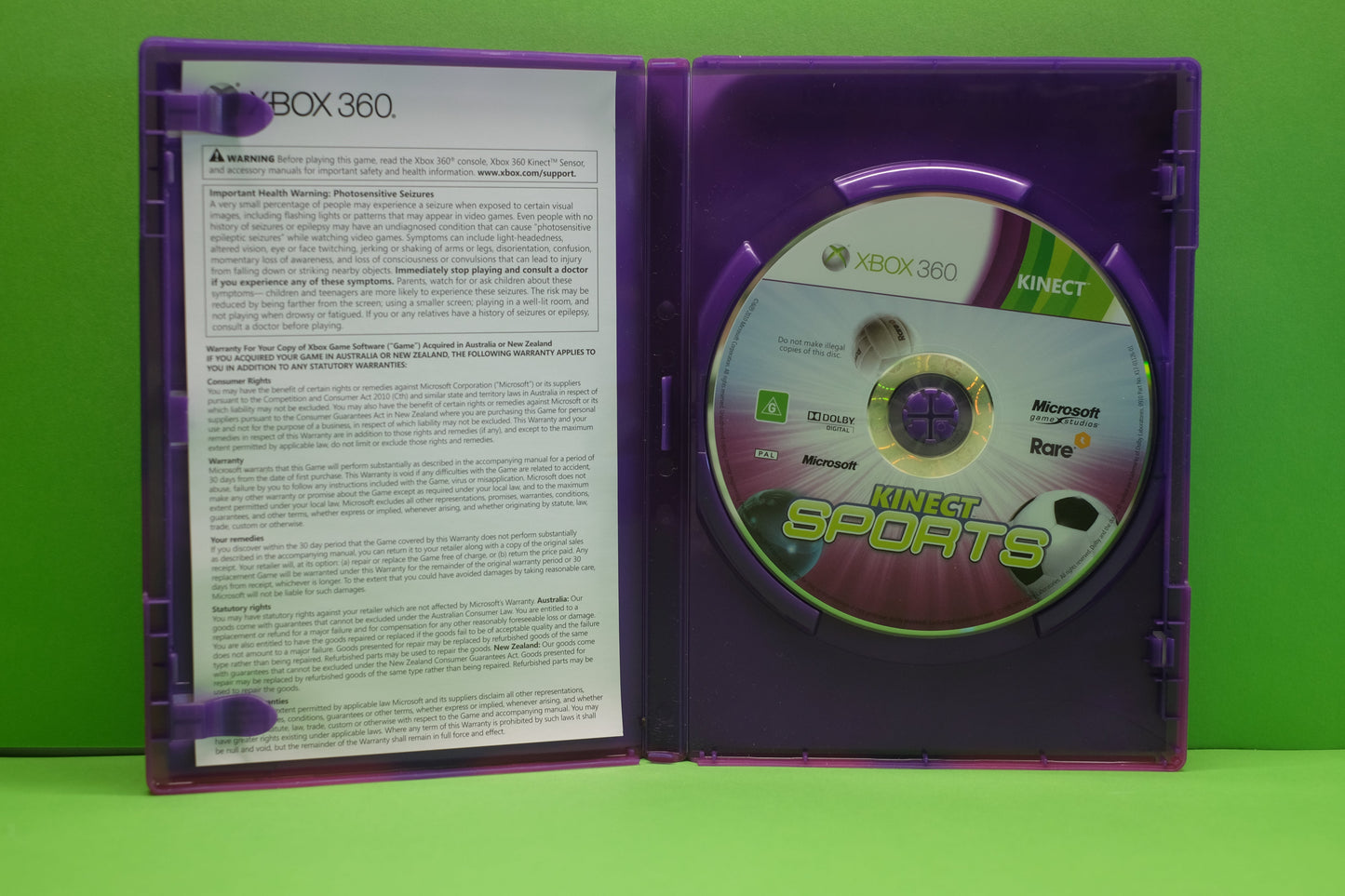 Kinect Sports *No Manual* - Xbox 360 - Pre-Owned