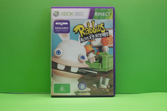 Rabbids Alive & Kicking - Xbox 360 - Pre-Owned