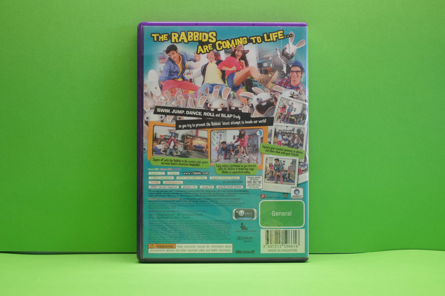 Rabbids Alive & Kicking - Xbox 360 - Pre-Owned