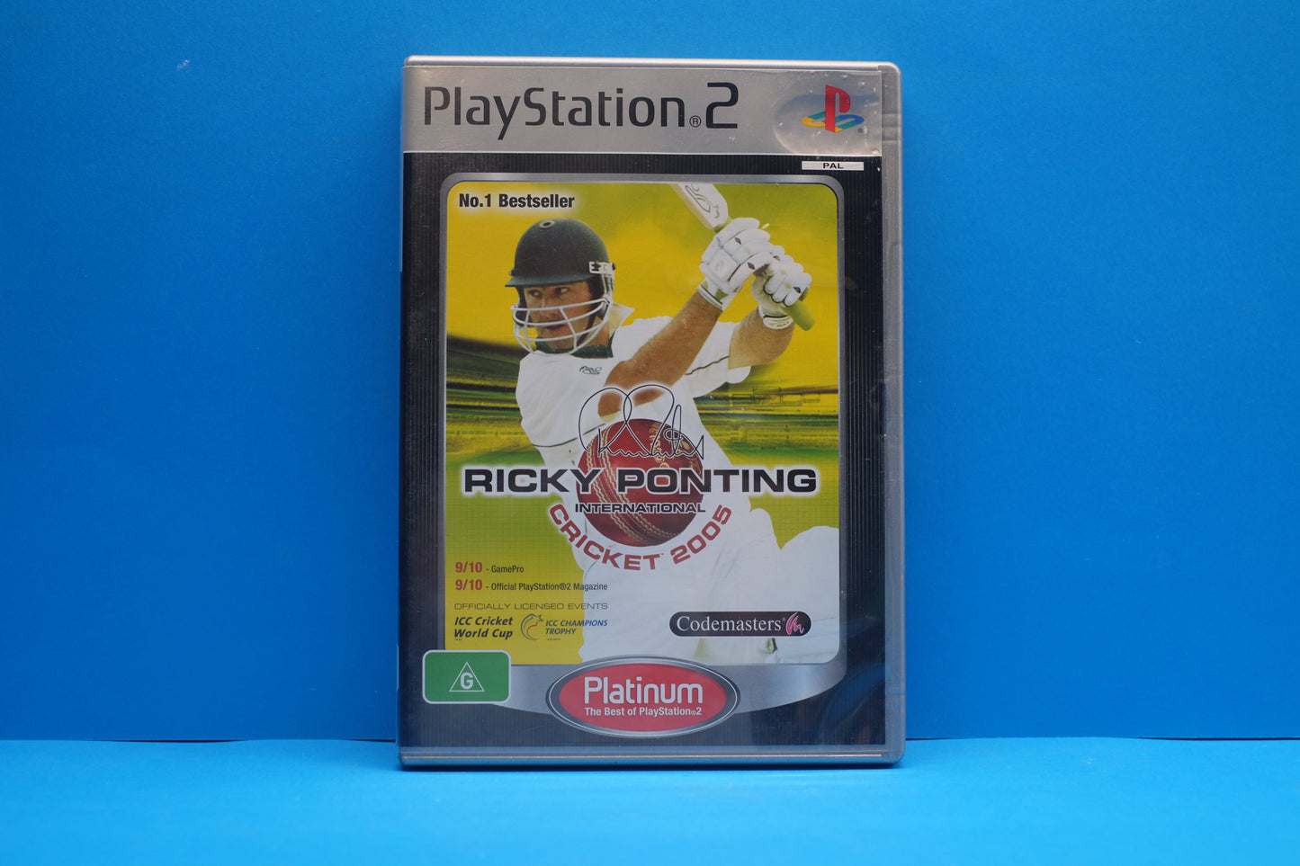 Ricky Ponting International Cricket 2005 (Platinum) - Playstation 2 - Pre-Owned