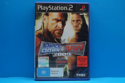 Smackdown VS Raw 2009 - Playstation 2 - Pre-Owned