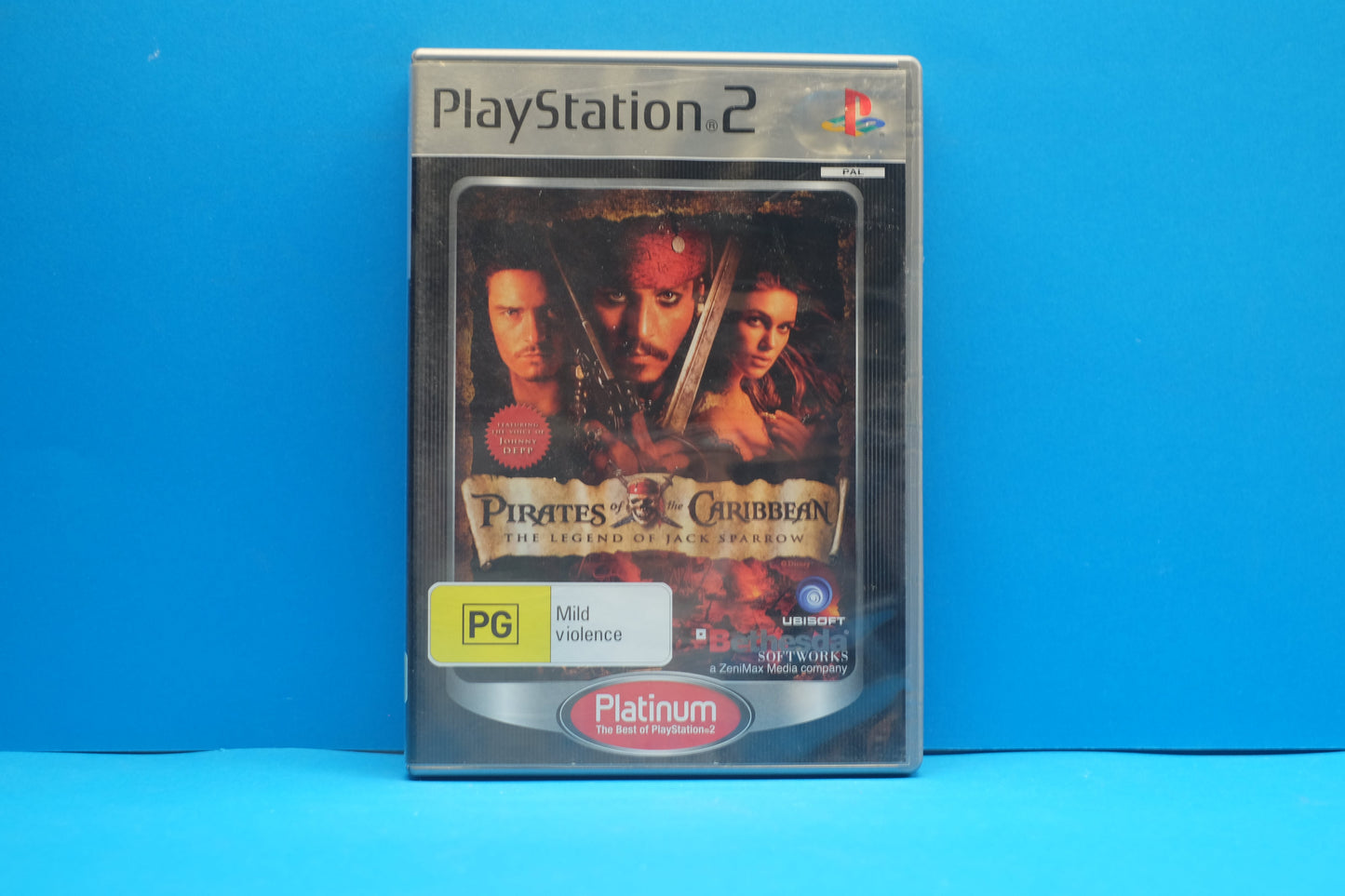 Pirates Of The Caribbean The Legend Of Jack Sparrow (Platinum) - Playstation 2 - Pre-Owned