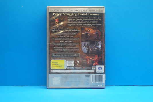 Pirates Of The Caribbean The Legend Of Jack Sparrow (Platinum) - Playstation 2 - Pre-Owned