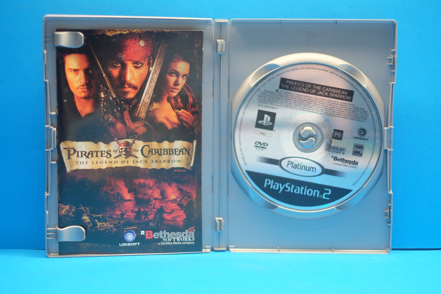 Pirates Of The Caribbean The Legend Of Jack Sparrow (Platinum) - Playstation 2 - Pre-Owned