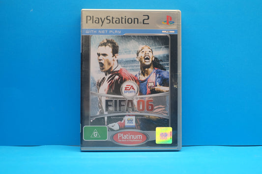 FIFA 06 (Platinum) - Playstation 2 - Pre-Owned