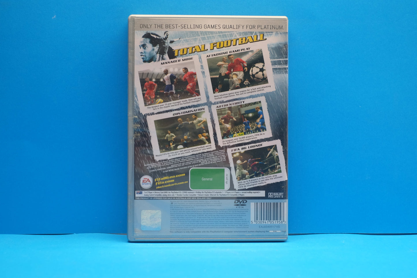 FIFA 06 (Platinum) - Playstation 2 - Pre-Owned