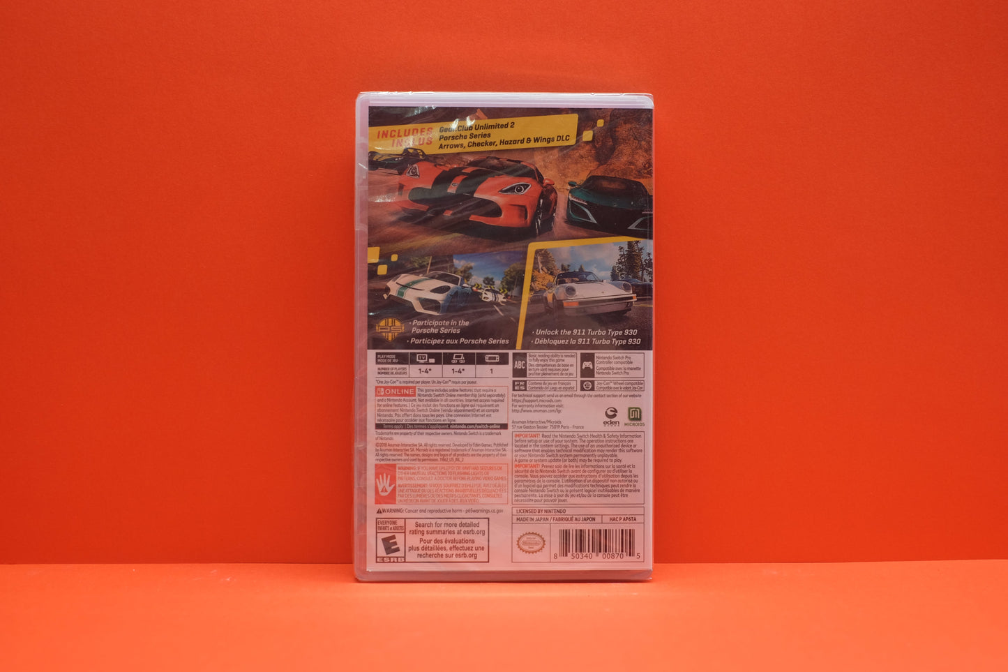 Gear Club 2 Unlimited (Porsche Edition) (Sealed) - Nintendo Switch - Pre-Owned