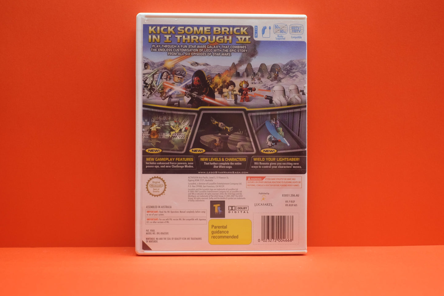 Lego Star Wars The Complete Saga - Nintendo Wii - Pre-Owned