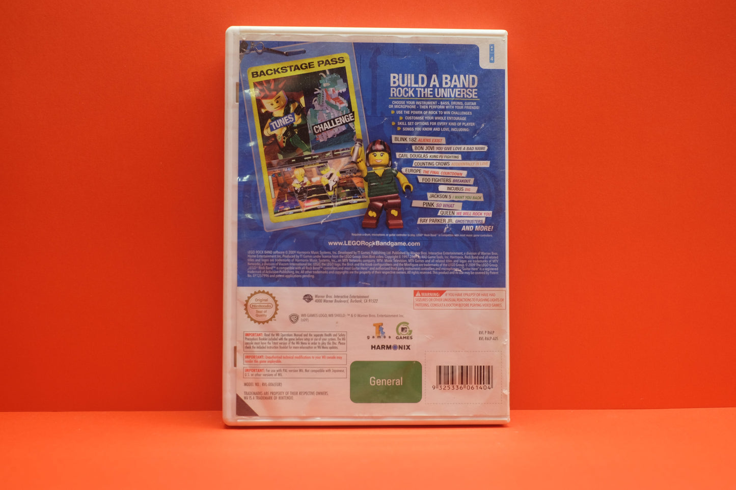 Lego Rock Band - Nintendo Wii - Pre-Owned