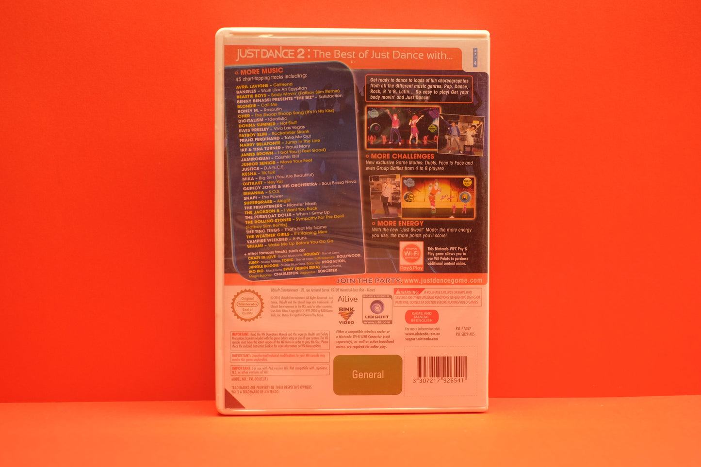 Just Dance 2 - Nintendo Wii - Pre-Owned