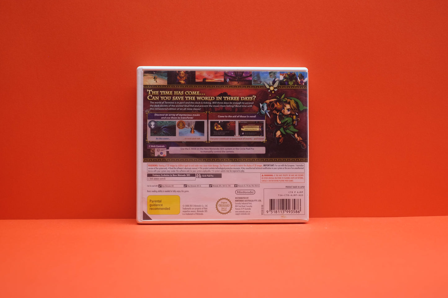 The Legend Of Zelda Majora's Mask 3D - Nintendo 3DS - Pre-Owned