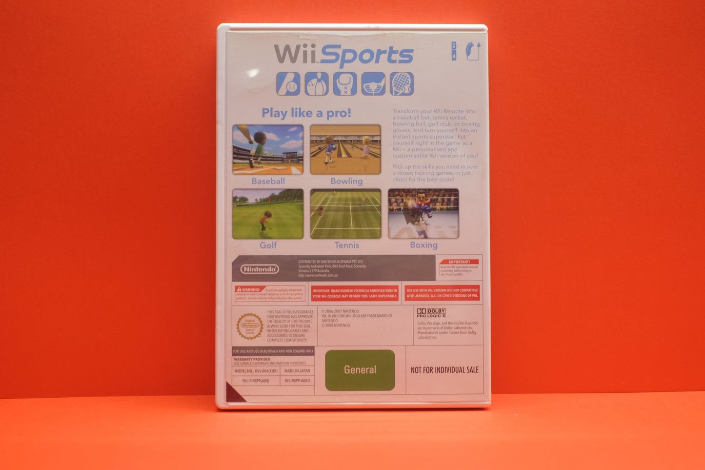 Wii Sports - Nintendo Wii - Pre-Owned