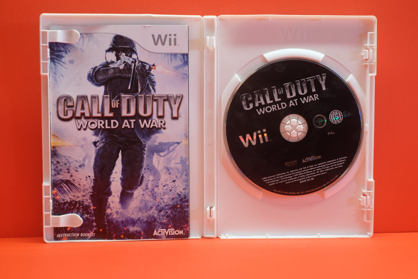 Call Of Duty World At War - Nintendo Wii - Pre-Owned