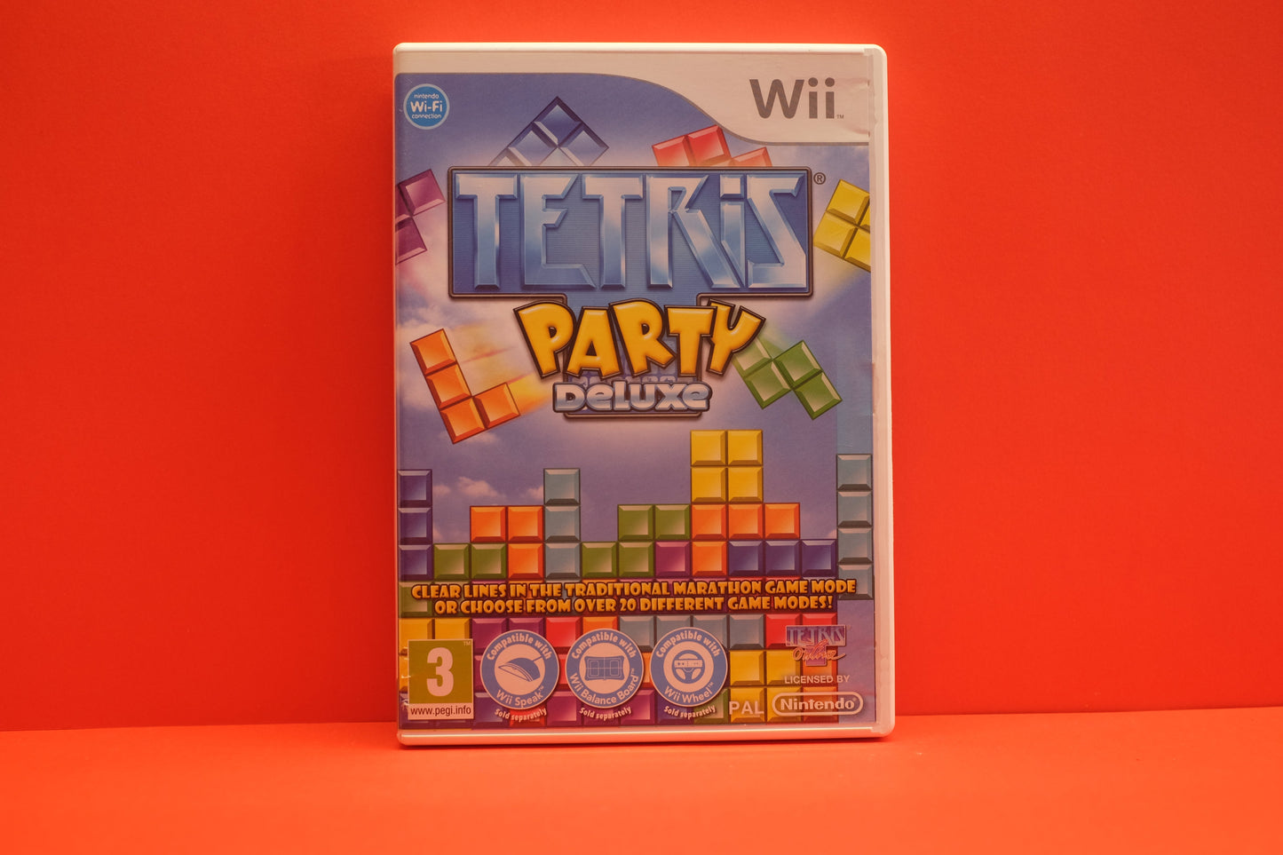 Tetris Party Deluxe *No Manual* - Nintendo Wii - Pre-Owned