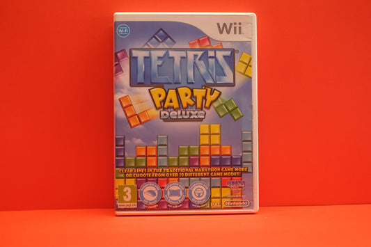 Tetris Party Deluxe *No Manual* - Nintendo Wii - Pre-Owned