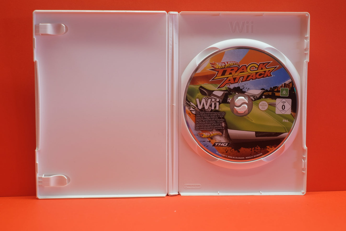 Hot Wheels Track Attack *No Manual* - Nintendo Wii - Pre-Owned
