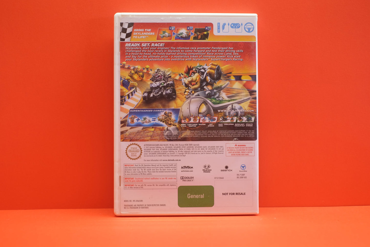 Skylanders Superchargers Racing - Nintendo Wii - Pre-Owned