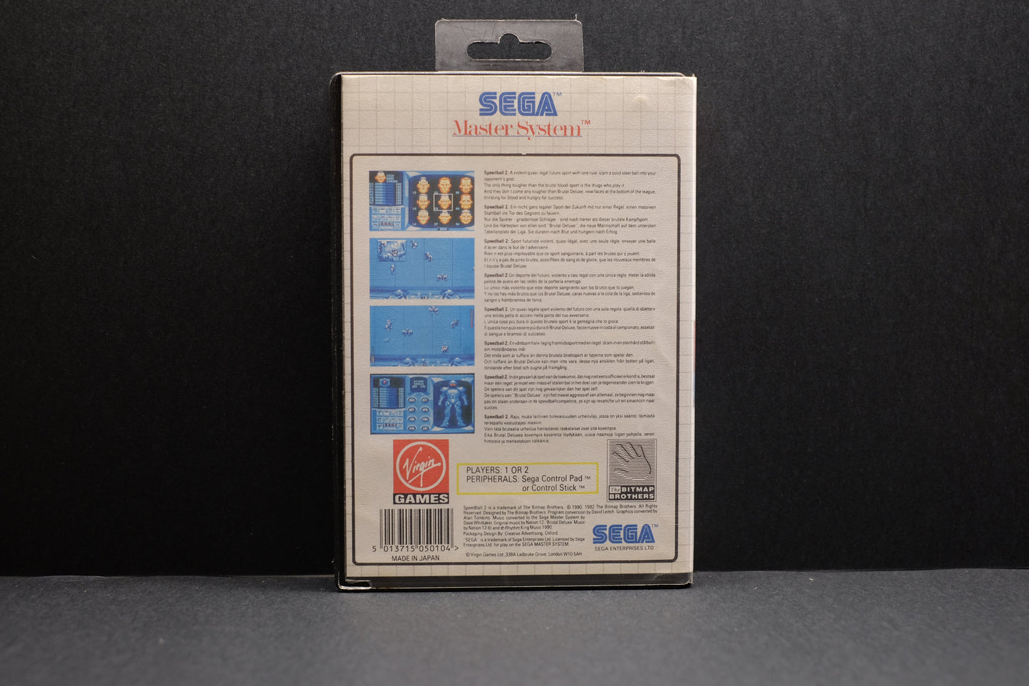 Speedball 2 - Sega Master System - Pre-Owned