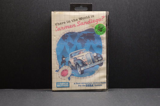 Where In The World Is Carmen Sandiego? - Sega Master System - Pre-Owned